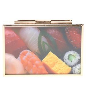 Kate Spade Hello Tokyo Bento Box Sushi Clutch Bag